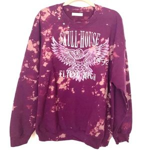 SKULL HOUSE FLYING HIGH 1992 EAGLE OVERSIZED SWEATSHIRT